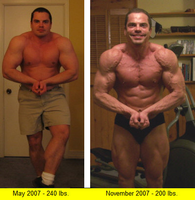 Lee Hayward's Before and After Pics